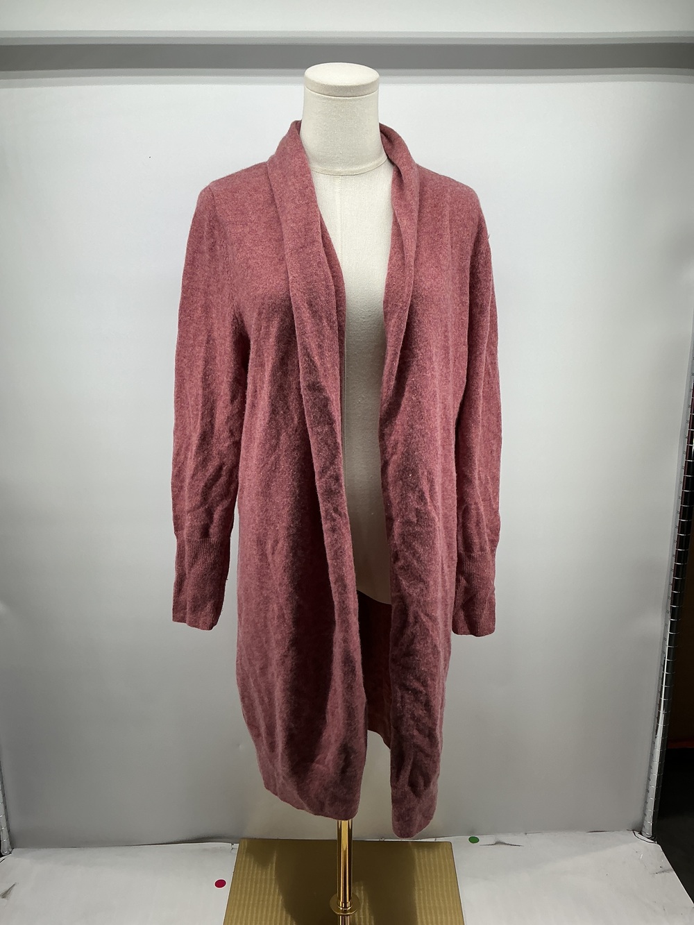 Mongolian Cashmere Duster Cardigan Sweater
